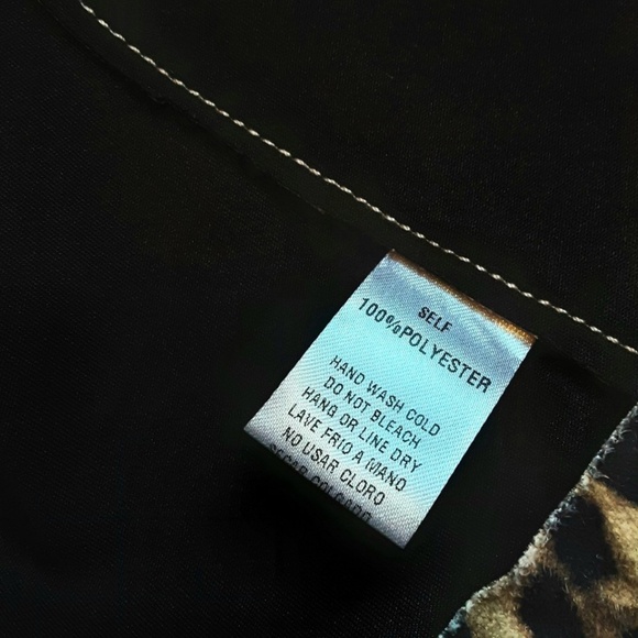 Easel Cheetah Leopard Moto Jacket Faux Suede Full Zip Size M - Picture 13 of 15